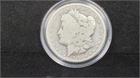 1900-O Silver Morgan Dollar w/ case & COA