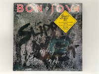 Bon Jovi "Slippery When Wet" Hard Rock LP Album