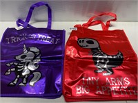 Two Halloween trick or treat bags