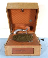 Vintage Silvertone Portable Phonograph