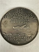 HTF RARE SPECIAL SILVER MEDAL COMMEMORATING THE