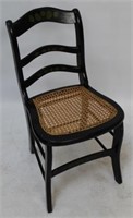 Cane seat chair