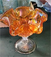 1900’s FENTON MARIGOLD CARNIVAL GLASS Fine Cut
