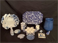 Porcelain Dishes, Figurines, & Tiles