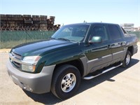 2002 Chevrolet Avalanche Crew Cab Pickup Truck