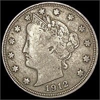 1912-S Liberty Victory Nickel LIGHTLY CIRCULATED