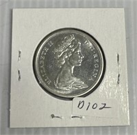 1965 Canadian Half 80%  Silver