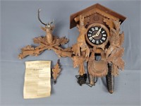 Vintage West Germany Cuckoo Clock See Info Photo