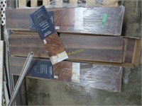Laminate flooring 8 boxes and a partial