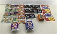 Lot of Sealed Sports Cards 1985-91