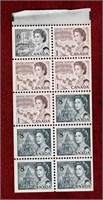 CANADA 1971 QEII CENTENNIAL ISSUE MNH BKLT PANE