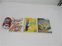 3 jeux pour Nintendo Wii