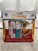 Catit Creamy Mega Mix Lickable Cat Treats