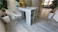 3PC COUNTER-HEIGHT TABLE & BAR STOOLS