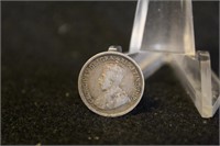 1918 Canada Silver 5 Cent Coin