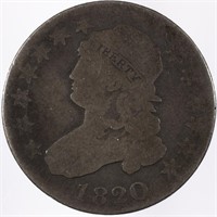 1820-P Capped Bust Quarter 25c Great Look