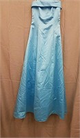 Urban Girl Nites Strapless Blue Dress- Size 5/6