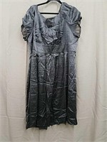 Suzy Chin Dark Gray Dress- Size 22W