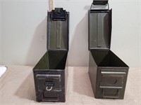 (2) Ammo Cases  (empty)