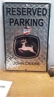 John Deere Parking Sign