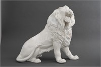 Large Ceramic Lion
