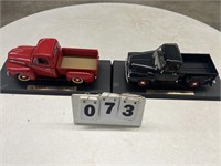 (2) Diecast Ford Pickups