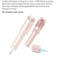 Cordless Automatic Curling Iron 1 Inch - TYMO