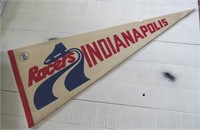 1970's Indianapolis Pacers WHA Hockey Pennant RARE