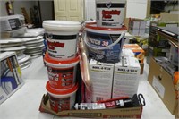 Lot of wall spackling/texture products - painter's
