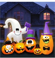 ($137) 8FT Long Halloween Decorations Inflatables
