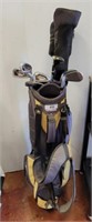 WILSON GOLF BAG W/ WILSON CLUBS