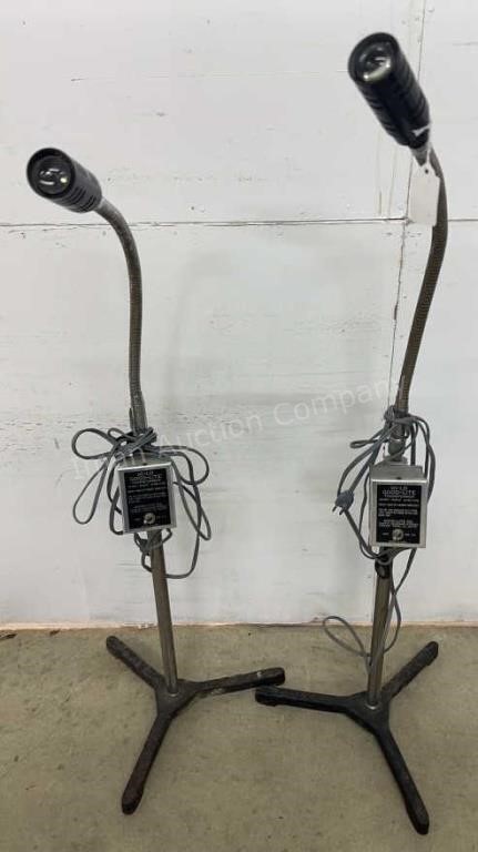 Pair of Medical Exam Lights by Good Lite Co,