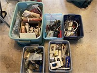 Crates Full of Tool Misc, Electrical, Wheels,