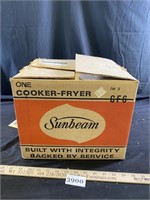 Sunbeam Cooker In Original Box