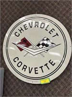 Chevrolet Corvette Tin sign