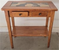 Z - ACCENT TABLE W/ 2 DRAWERS (G4)