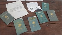 Old passports - Grippi family