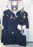 LOT OF MILITARY UNIFORMS