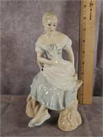 ROYAL DOULTON SHEPHERDESS H N 2990 FIGURINE 1987