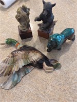 Animal decoration lot