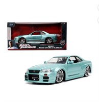 Fast&Furious Skyline GT-R 1:24 Model Toy