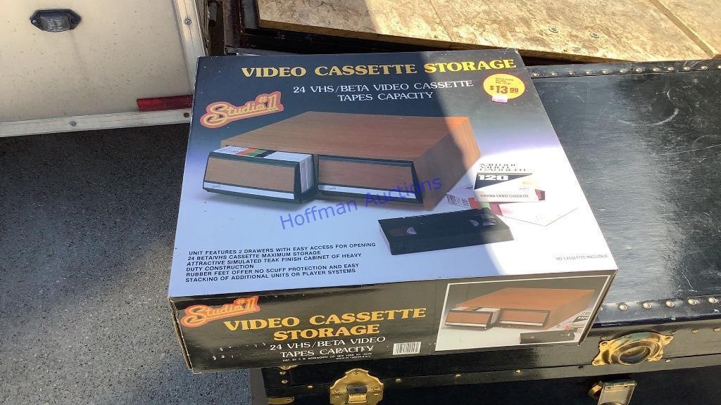 Video Cassette storage cabinet, new