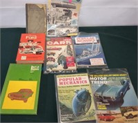 Car books and magazines