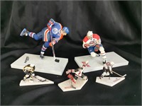 Mini NHL Action Figures: Gretzky, Koivu + +
