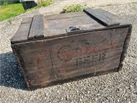 Circle city beer, Indianapolis brewing Co wood box