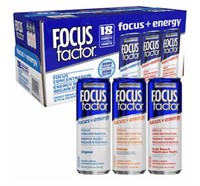 Focus Factor Energy Drink - 18 × 355 Ml ^