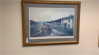 Hollidaysburg Canal Basin framed photo 26 x 20