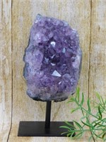 AMETHYST DISPLAY ROCK STONE LAPIDARY SPECIMEN