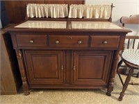 Tell City Marble Buffet-good condition
