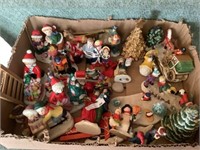 Christmas, village people, etc.3 inch to 5 inch